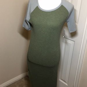 Lularoe Julia Small T-shirt dress Raglan
